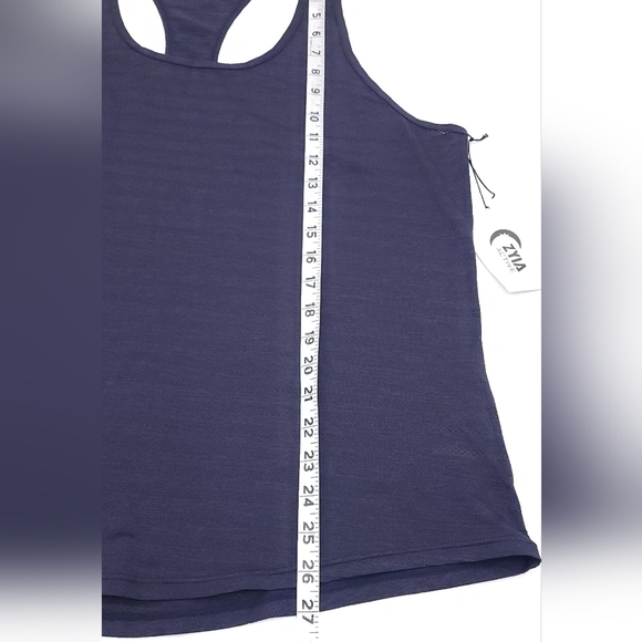 NWT Zyia Active Navy Cubana Tank Top Size XXXL 3XL Summer Tee - Picture 6 of 10